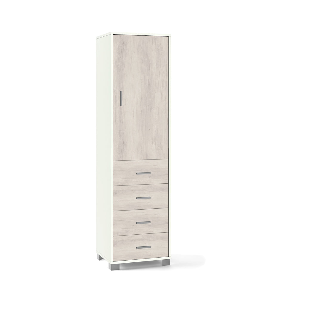 COLUMN 1 DOOR 4 DRAWERS 735-C