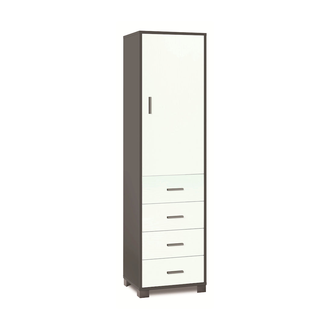 COLUMN 1 DOOR 4 DRAWERS 735-C