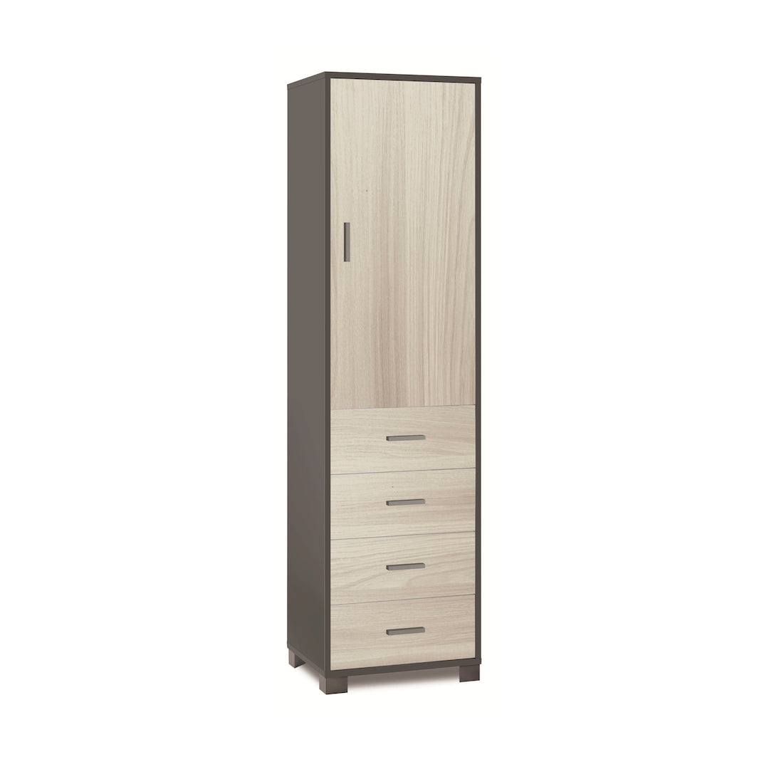 COLUMN 1 DOOR 4 DRAWERS 735-C