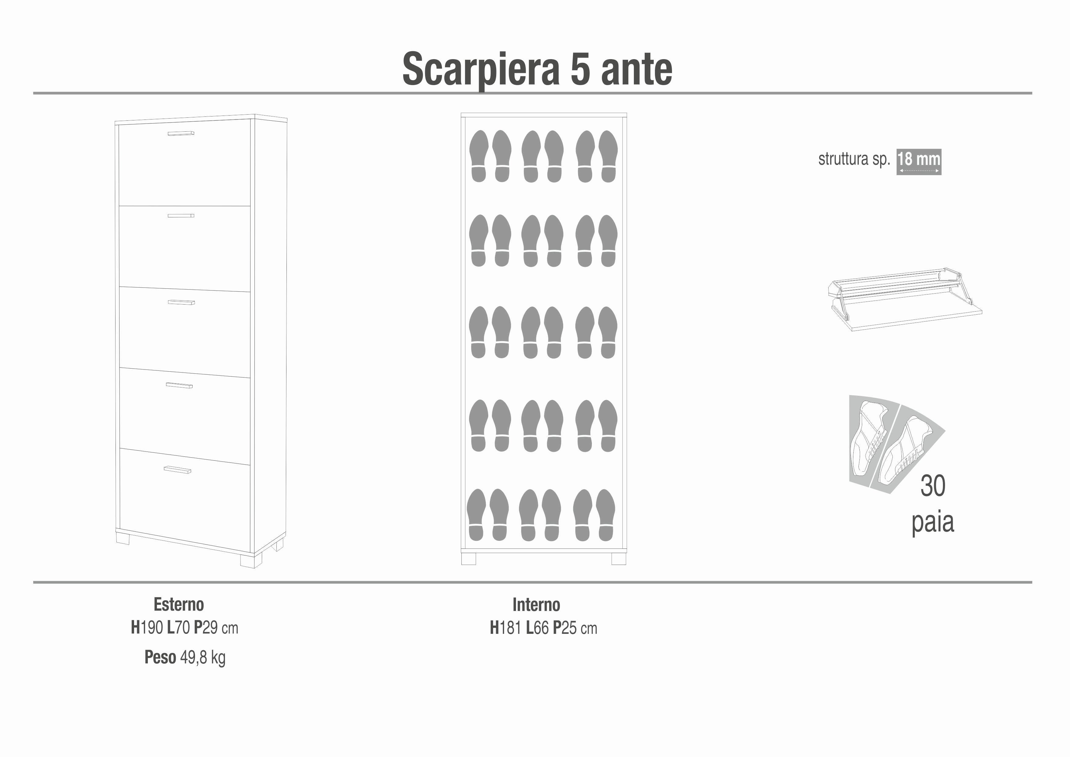 SCARPIERA 5 ANTE P.29 765-C