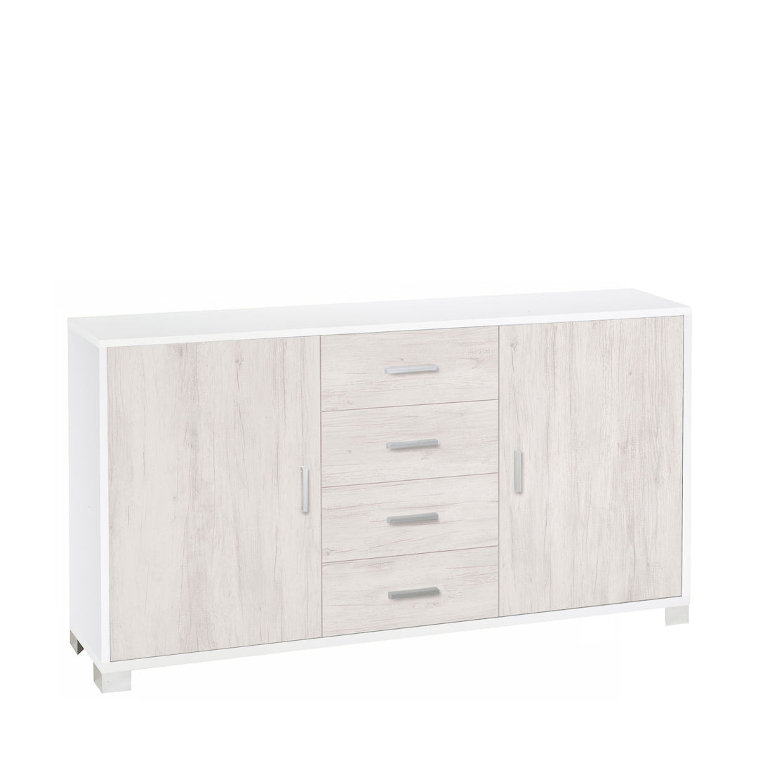 CABINET 2 DOORS 4 DRAWERS 779-C