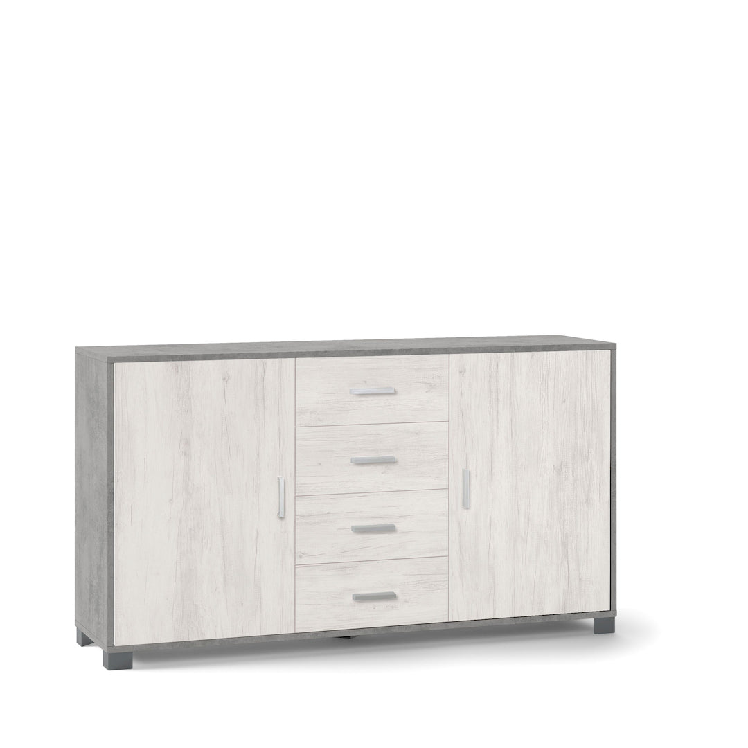 CABINET 2 DOORS 4 DRAWERS 779-C