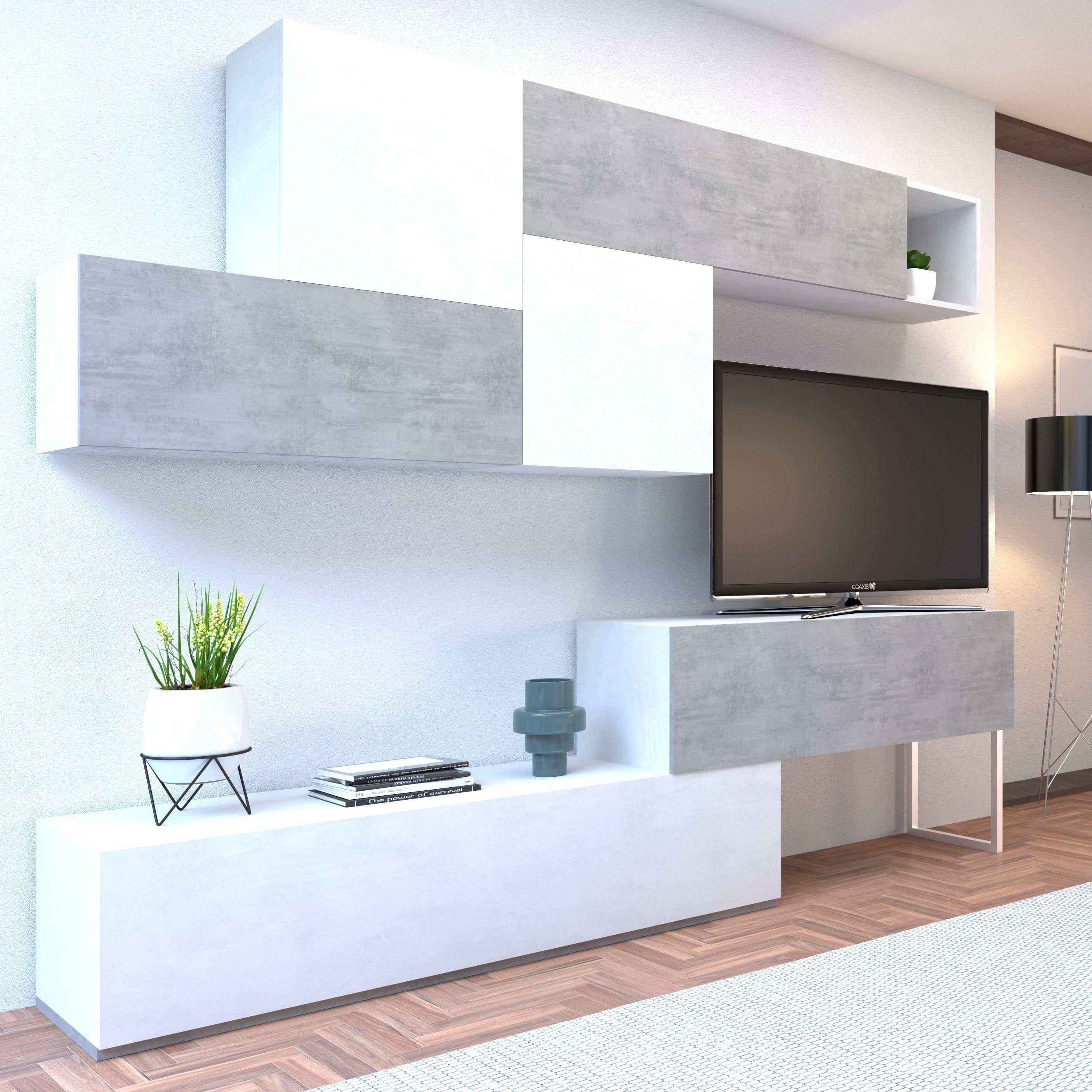 Composizione H202 L247 P45 Ossido Bianco e Cemento
