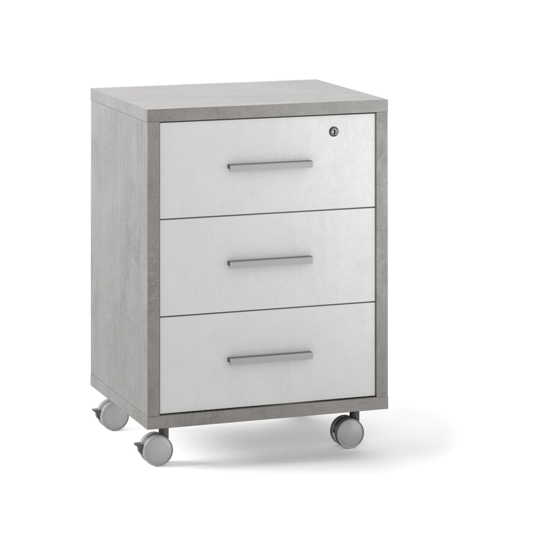 CABINET WITH 3 DRAWERS ON WHEELS DB733-C