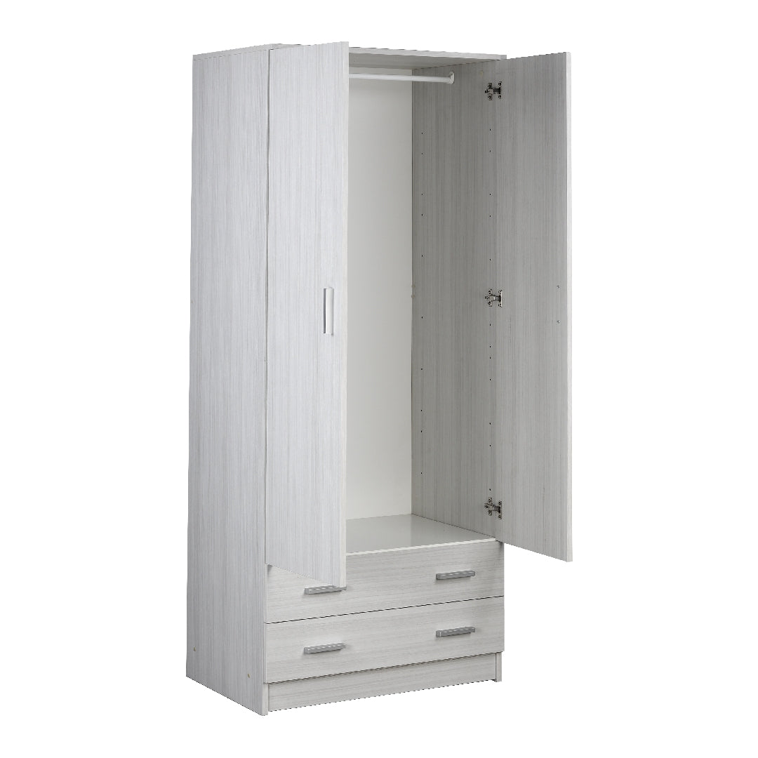 WARDROBE 2 DOORS 2 DRAWERS - KIT 456K-C