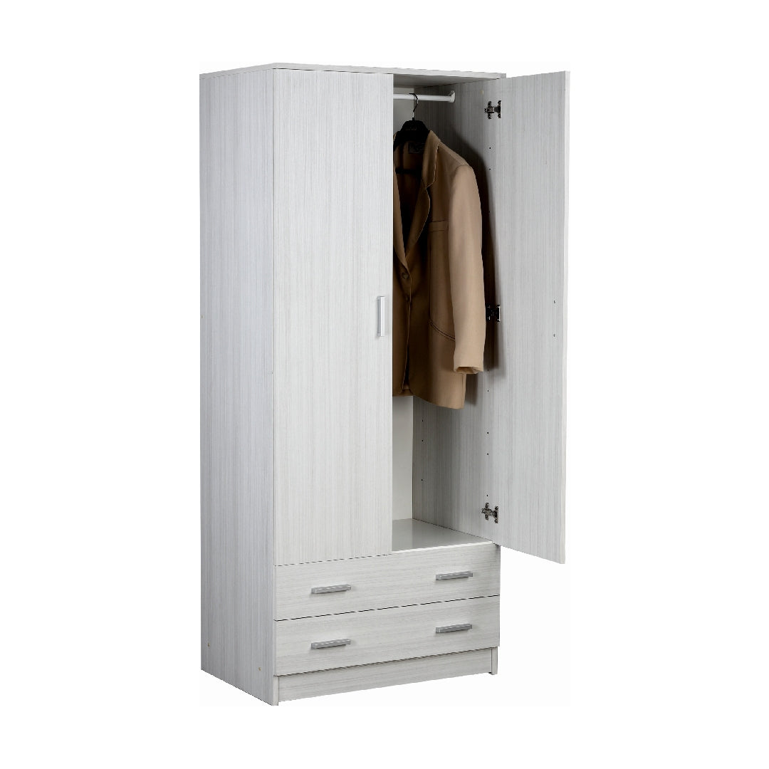 WARDROBE 2 DOORS 2 DRAWERS - KIT 456K-C