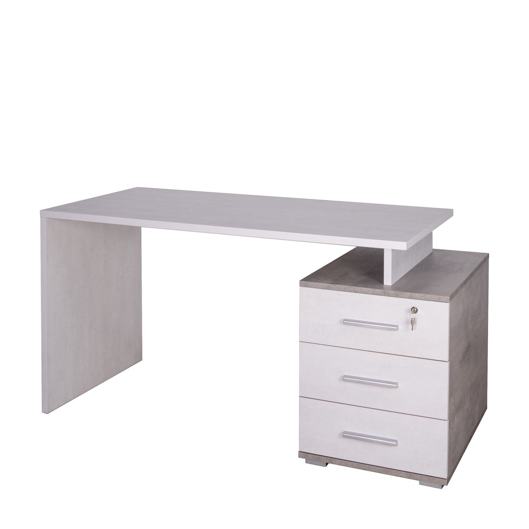 DESK L154 3 DRAWERS RIGHT KIT DB625K