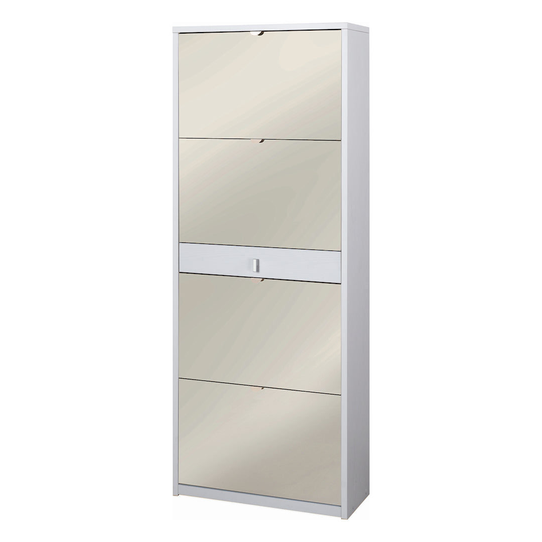 SHOE CABINET 4 MIRROR DOORS 1 DRAWER. - KIT SK569K